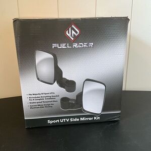 OxGord UTV Side View Mirror 2 Pair Driver Passenger Tempered Glass New in Box